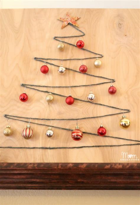 Easy Diy String Art Christmas Tree Mom Endeavors