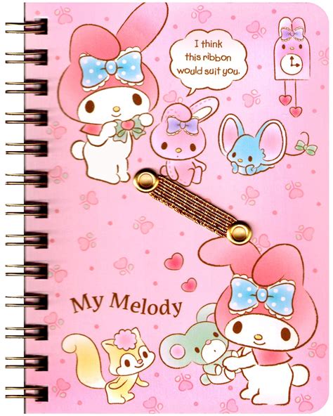 Sanrio My Melody Lovely Hard Cover Pocket Notebook My Melody Pocket