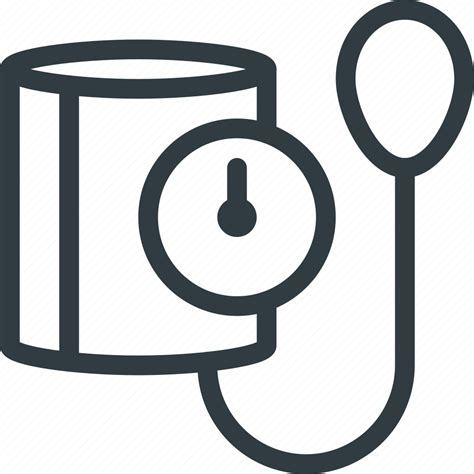 Blood Cuff Pressure Icon Download On Iconfinder