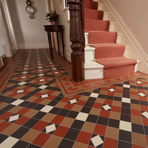 Original Style Victorian Floor Geometric Richmond Edinburgh Tile Studio