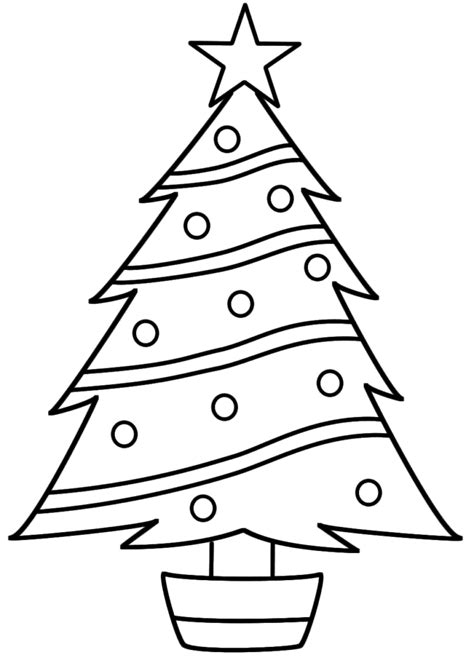🎄 Árbol De Navidad Dibujo Para Colorear 🎄 Arbolnavidadtop La Mejor