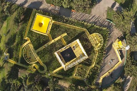 Centuries of centuries, and only in the present do things happen; Recycled Wood 'Garden of Forking Paths' Pavilion Promotes ...