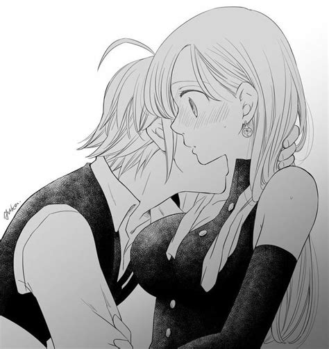 Pin By Andy Galván On Nanatsu No Taizai Anime Couple Kiss Seven