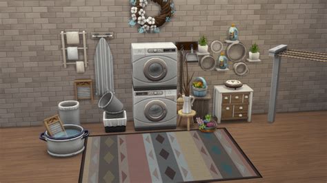 Laundry Day Appliances As Decor Sims 4 Mod Download Free