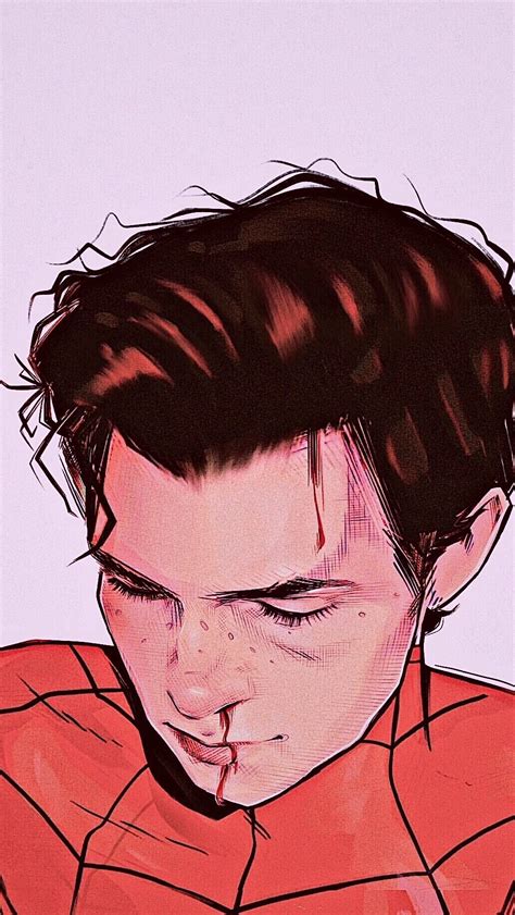 Pin By 𝐂𝐚𝐫𝐦𝐞𝐥𝐚 𝐀𝐠𝐮𝐬𝐭𝐢𝐧 On Tom Holland Spiderman Art Tom Holland