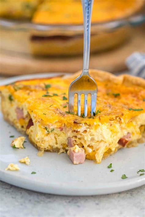 Ham And Cheese Quiche Video Sweet And Savory Meals