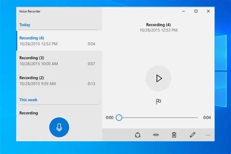 How to make a simple screen recording on windows 10. How to Record Sound Using Voice Recorder in Windows 10