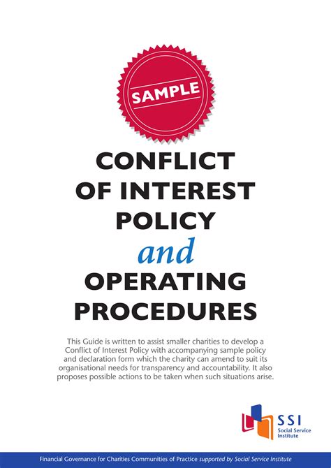 A conflict of interest occurs when a party has competing interests or loyalties because of their duties to more than one person or organization. 15+ Conflict of Interest Policy Examples - PDF | Examples