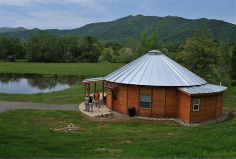 Maybe you would like to learn more about one of these? Spectacular Yurt inspired Cabins - Cabins for Rent in ...