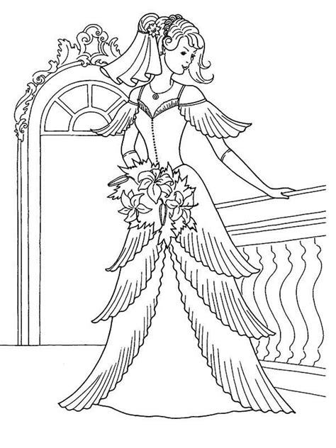 Https://tommynaija.com/wedding/belle Wedding Dress Coloring Pages