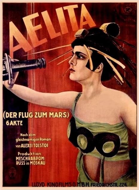 ‘aelita queen of mars feed your soviet sci fi fixation with this wild 1924 silent film