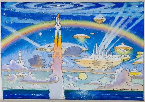 27 Paintings From The Most Famous Space Artist On Earth And Off