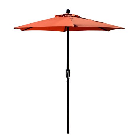 Patio Umbrella Outdoor Table Umbrella With 6 Sturdy Ribs And Crank 65