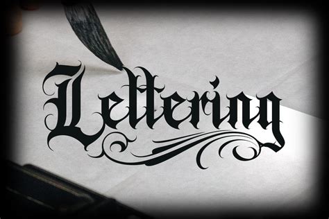 Gangster Calligraphy Tattoo Fonts English Font Tattoo Lettering Fonts