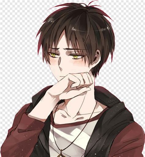 Shion from no.6 is a sad boy with the guts to adapt to the new situation. Anime Boy - Sad Boy Sticker Png, HD Png Download ...