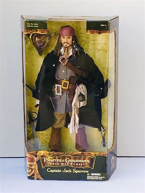 Pirates Of The Caribbean Dead Mans Chest Jack Sparrow Figure Zizzle 00102 For Sale Online