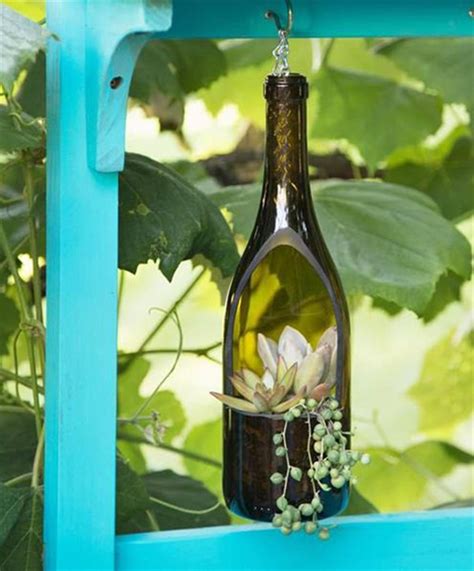 43 Decorative Wine Bottle Planter For Small Balcony And Garden