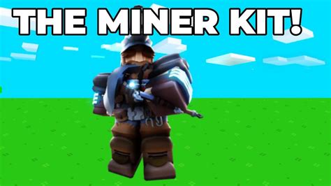 I Used The Miner Kit In Roblox Bedwars Youtube