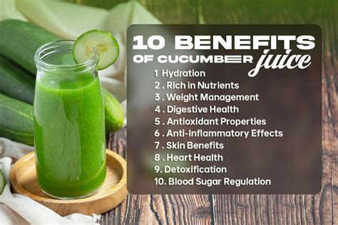 10 Benefits Of Cucumber Juice For Your Health