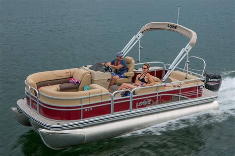 2017 New Lowe Ss210 Rfl Pontoon Boat For Sale Coldwater Mi