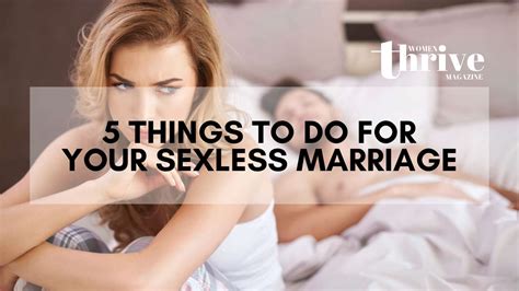5 things to do for your sexless marriage