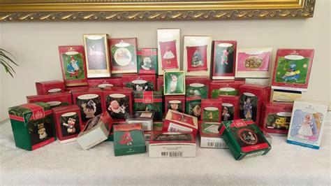 Hallmark Keepsake Collectors Series Christmas Ornaments Huge Lot Of