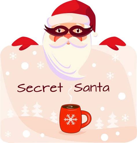Best Secret Santa Illustrations Royalty Free Vector Graphics And Clip