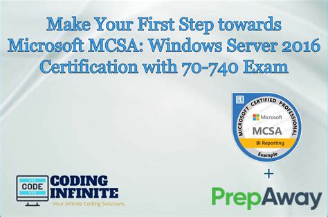 Microsoft Mcsa Preparation Windows Server 2016 Certification 70 740 Exam