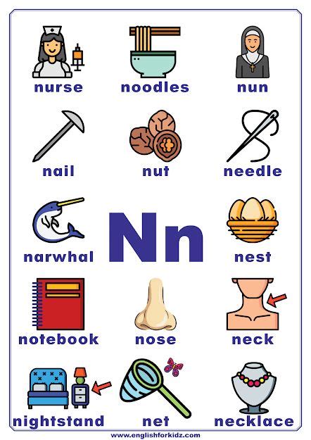 Kid Words That Start With N