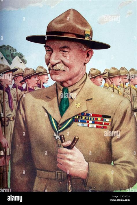 Lord Baden Powell Of Gilwell 1857 1941 Founder Of The Boy Scout