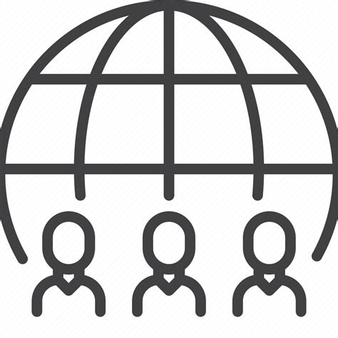 Global Group Teamwork World Icon Download On Iconfinder