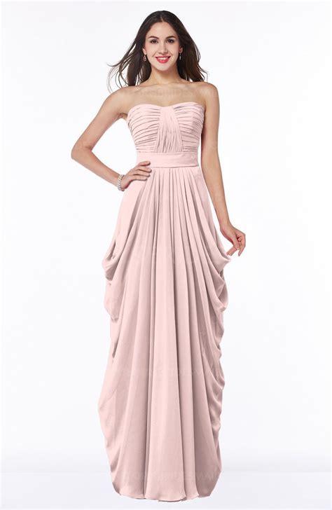 Colsbm Wren Pastel Pink Bridesmaid Dresses Colorsbridesmaid