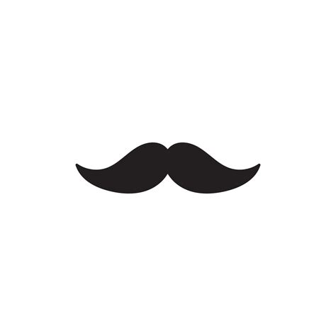 Moustache Icon With Handdrawn Doodle Style 4855401 Vector Art At Vecteezy