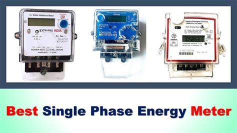 Best Single Phase Energy Meter In India Electric Meter Digital Electric Meter