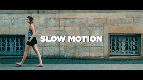 Filmen In SLOW MOTION Tutorial YouTube