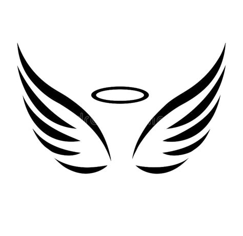 Angel Wings Halo Angel Wings Drawing Angel Wings Tattoo Angel