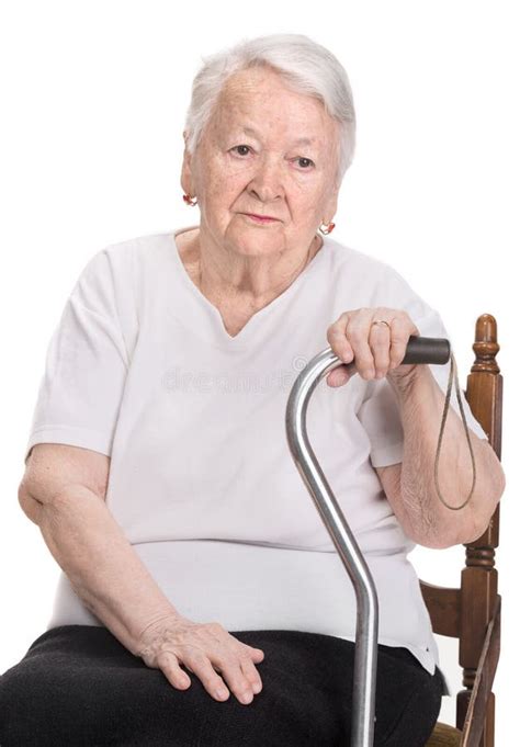 thoughtful old woman stock image image of background 39336153