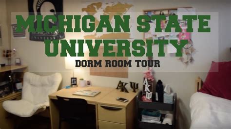 Dorm Room Tour Michigan State University Youtube