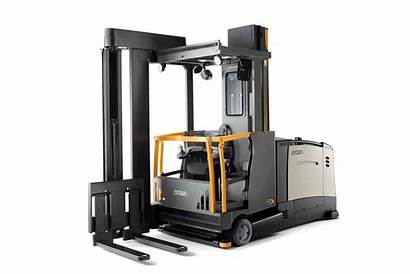 Forklift Operator Crown Equipment Technology Assist Positioning