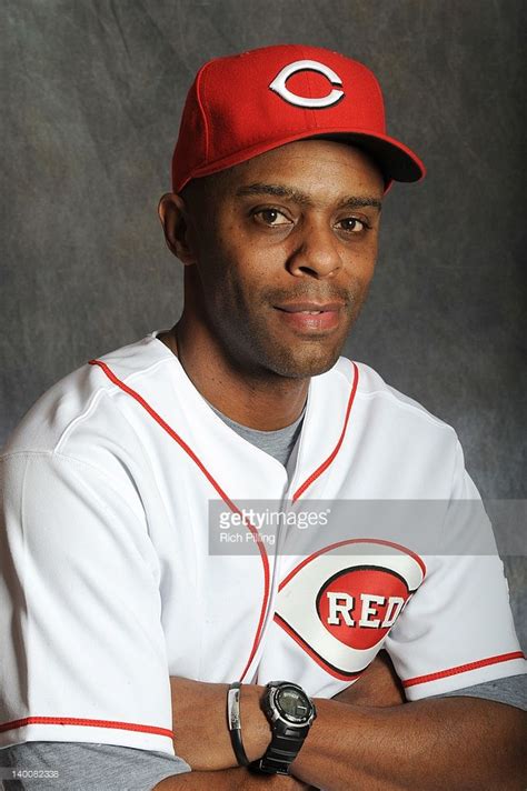 Delino Deshields Of The Cincinnati Reds Poses For A Portrait During A Cincinnati Reds