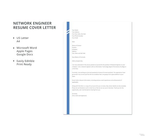 Myperfectresume.com has been visited by 100k+ users in the past month Free Network Engineer Resume Cover Letter in Microsoft ...