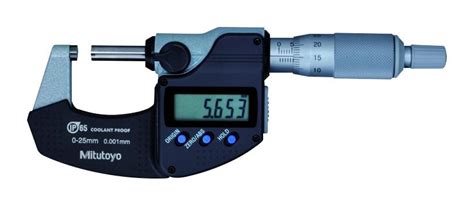 293 240 30 Mitutoyo Micrometer Digital 25 Mm Max Measuring Range