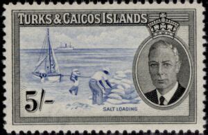 Stamp Loading Bulk Salt Turks And Caicos Islands Local Scenes Mi Tc