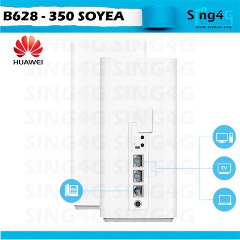 B628 350 Soyealink 4g 4g 600mbps 4x4 Mimo Sim Router Cat12 Huawei 4g