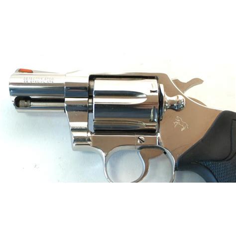 Colt Detective Special 38 Caliber Nickel Plated Revolver C1213