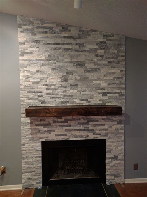Natural stone fireplace surrounds remain one of the most popular styles of design for all styles of home. Imgur | Stone fireplace remodel, Stone fireplace surround ...