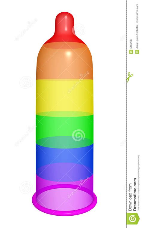 Rainbow Condom Stock Illustration Illustration Of Light