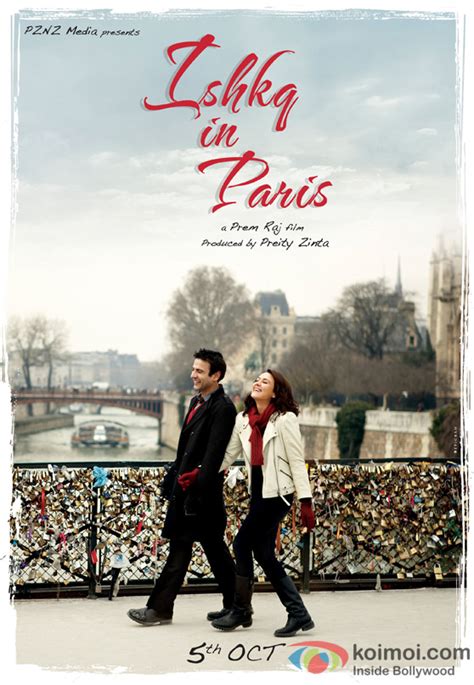 Ishkq In Paris Movie Posters Starring Preity Zinta And Rhehan Koimoi