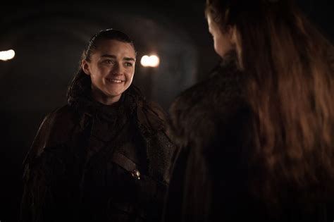 Sansa And Arya Reunite On Game Of Thrones Heres What Happened During