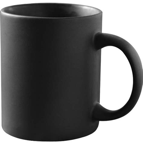 Buy 11 Oz Matte Black Porcelain Coffee Mug Smilatte Classic Ceramic